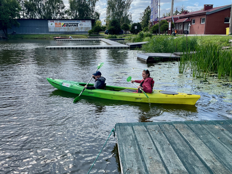 Elbląg, Druga wycieczka kajakowa z MOSiR-em