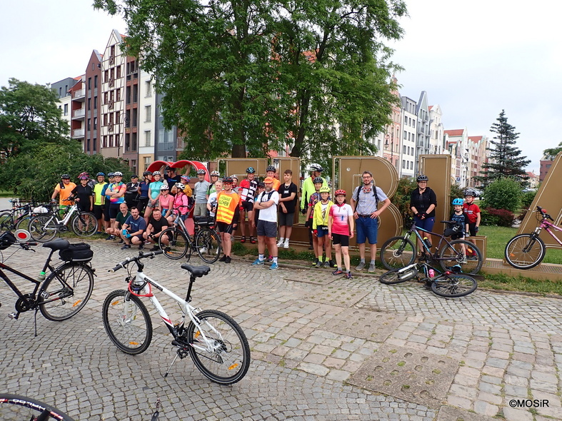 Elbląg, Rowerami przez dolinę rzeki Kamienica