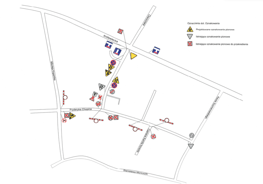 Elbląg, Prace drogowe na ul. Chopina (aktualizacja) Elbląg, Prace drogowe na ul. Chopina (aktualizacja)