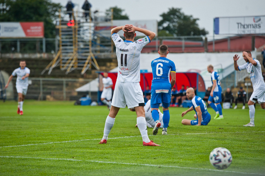 Elbląg, W ostatnich meczach z Motorem Olimpia zremisowała u siebie 0:0, na wyjeździe przegrała 0:1