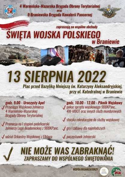 Elbląg, Weekend z wojskiem w Braniewie