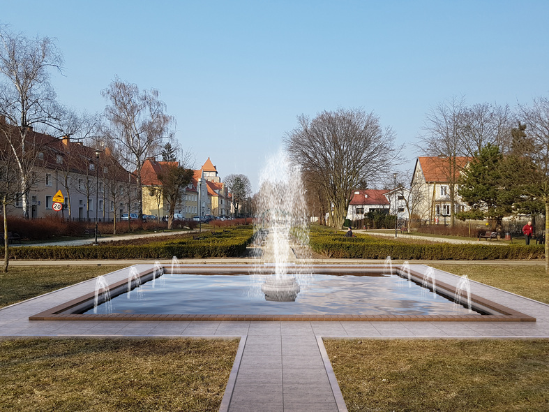 Elbląg, Wizualizacja fontanny z materiałów przetargowych Elbląg, Wizualizacja fontanny z materiałów przetargowych