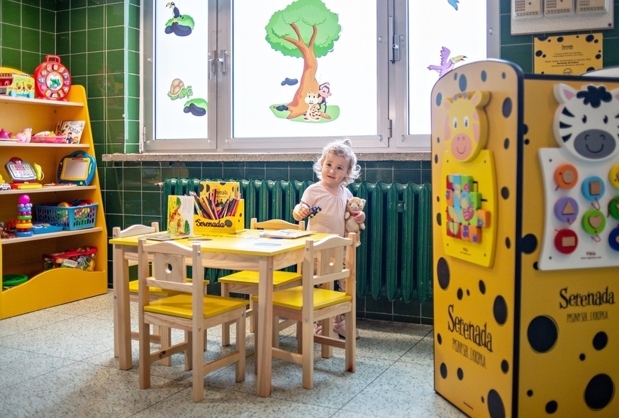 Serenadowy kącik zabaw powstał w szpitalu wojewódzkim