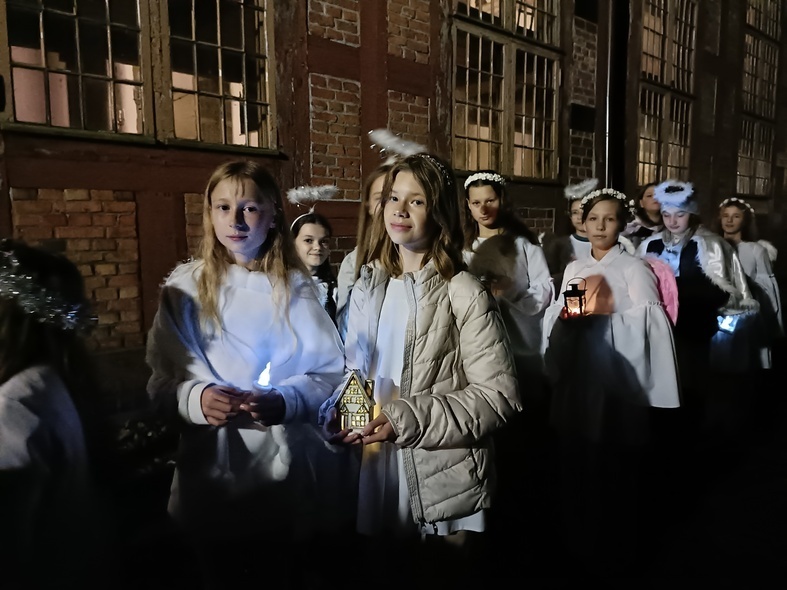 Elbląg, Przemarsz aniołów