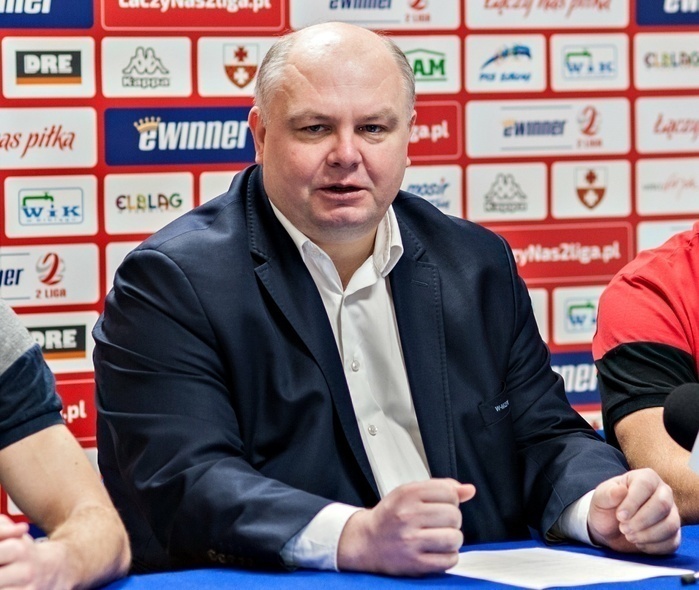 Elbląg, Paweł Guminiak, prezes Olimpii Elbląg