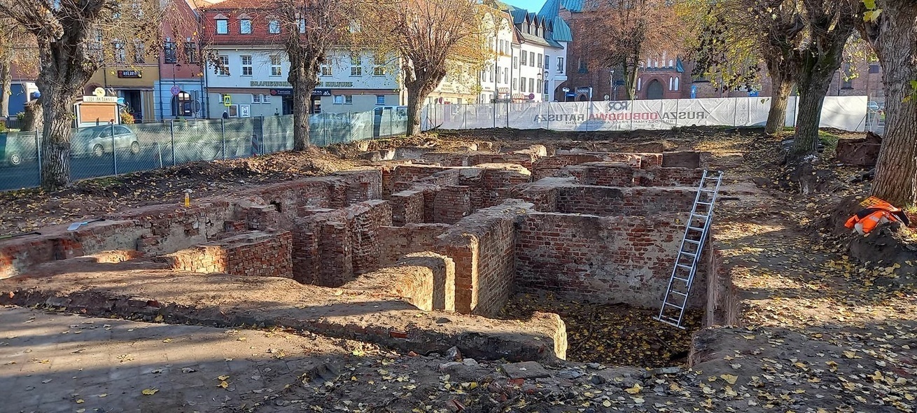 Elbląg, Teren wykopalisk archeologicznych