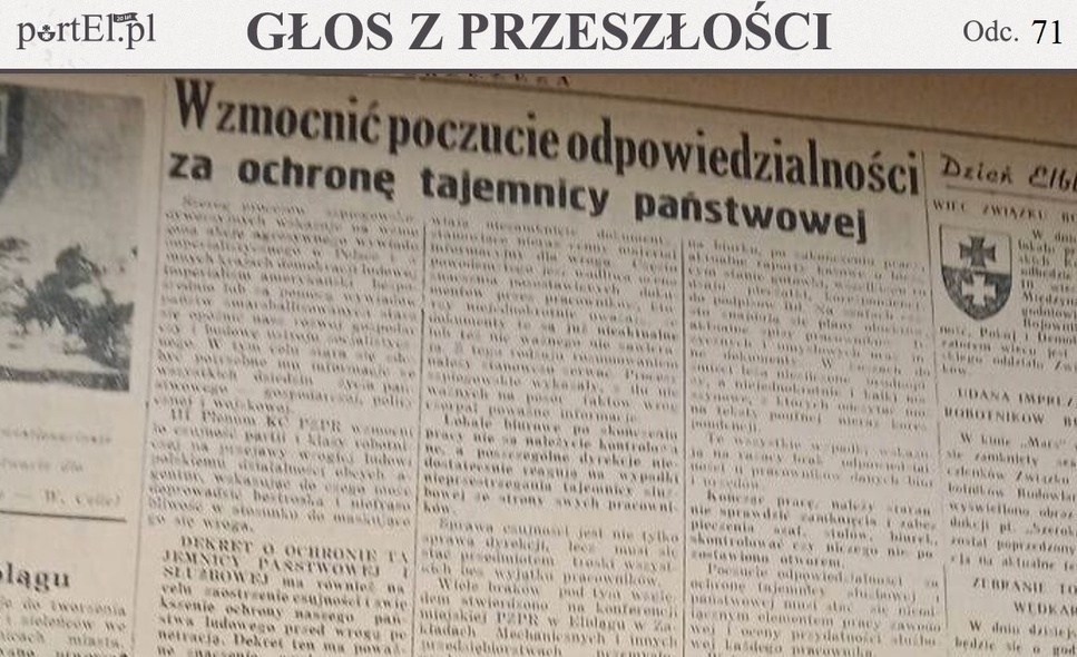 Elbląg, Głos Wybrzeża nr 103, 1950 r.