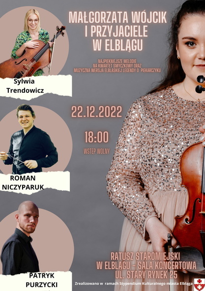 Elbląg, Kwartet smyczkowy - Małgorzata Wójcik i Przyjaciele