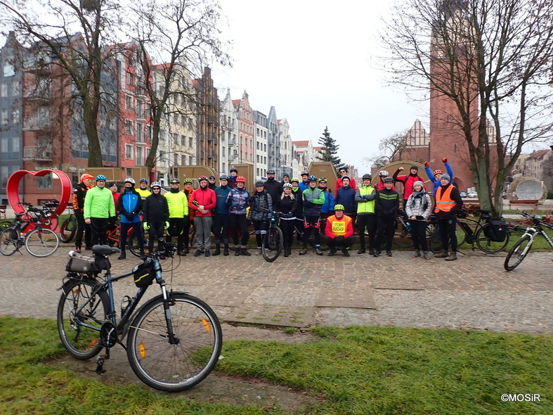 Elbląg, Rowerami na depresję