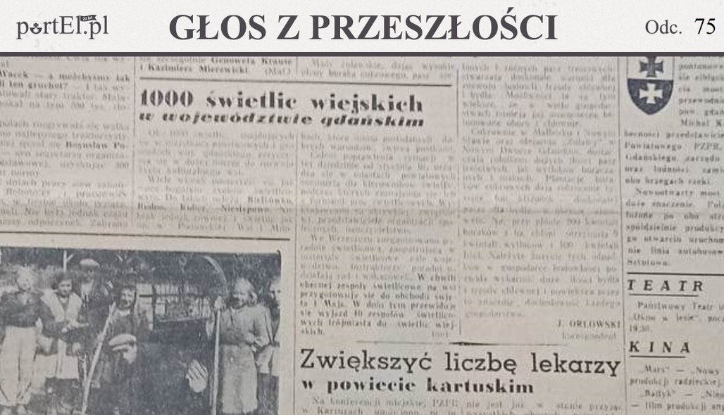 Elbląg, Głos Wybrzeża nr 106, 1950 r.