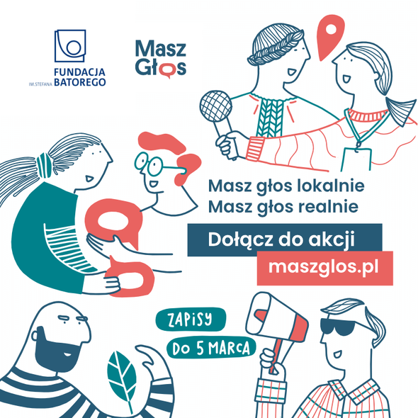 Elbląg, Działaj lokalnie: skorzystaj z pomocy ogólnopolskiej akcji Masz Głos!