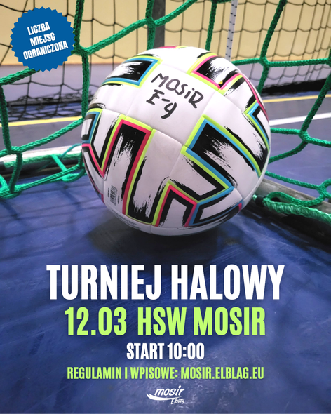 Elbląg, Halowy turniej piłkarski MOSiR