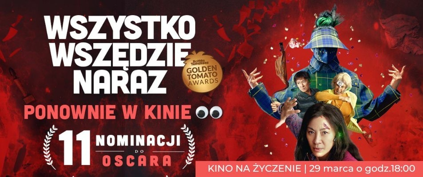 Elbląg, Kino na życzenie: „Wszystko, wszędzie, naraz”