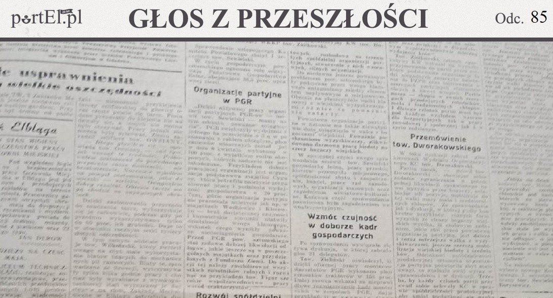 Elbląg, Głos Wybrzeża nr 114, 1950 r.