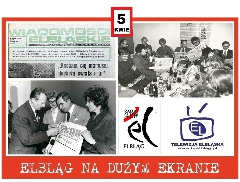 Elbląg, O dziennikarzach i dziennikarstwie elbląskim na dużym ekranie Elbląg, O dziennikarzach i dziennikarstwie elbląskim na dużym ekranie