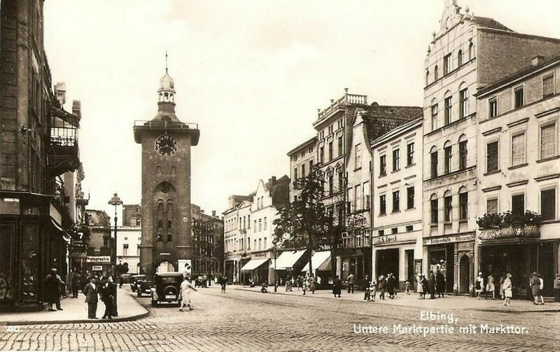 Elbląg, Stary Rynek przed wojną