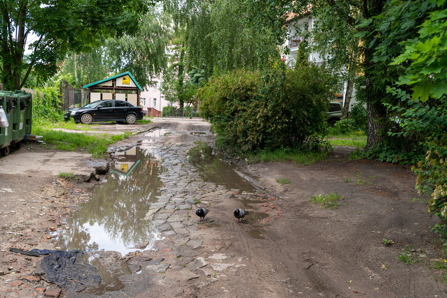 Elbląg, Długa droga do remontu drogi