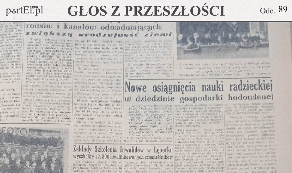 Elbląg, Głos Wybrzeża nr 128, 1950 r.