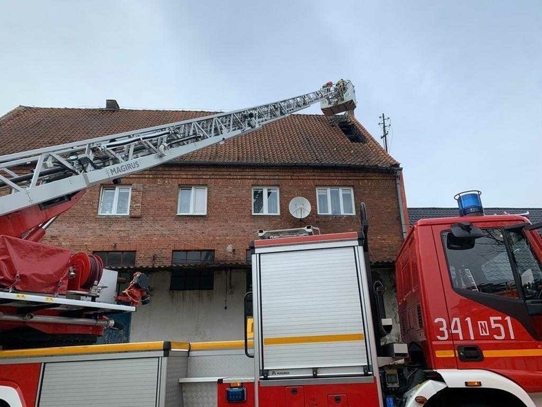 Elbląg, Pożar w Pogrodziu