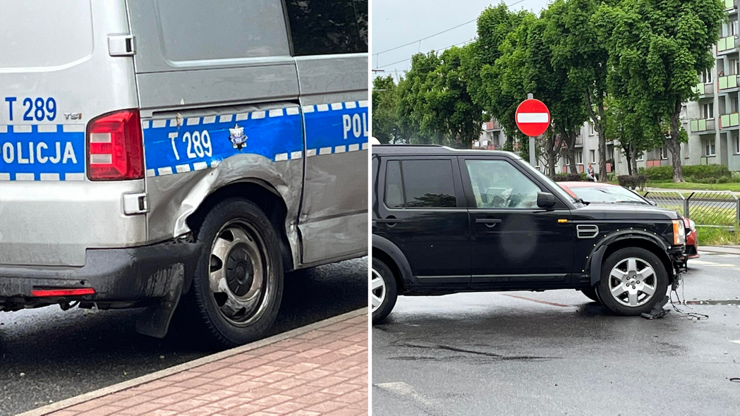 Elbląg, Zderzenie z radiowozem