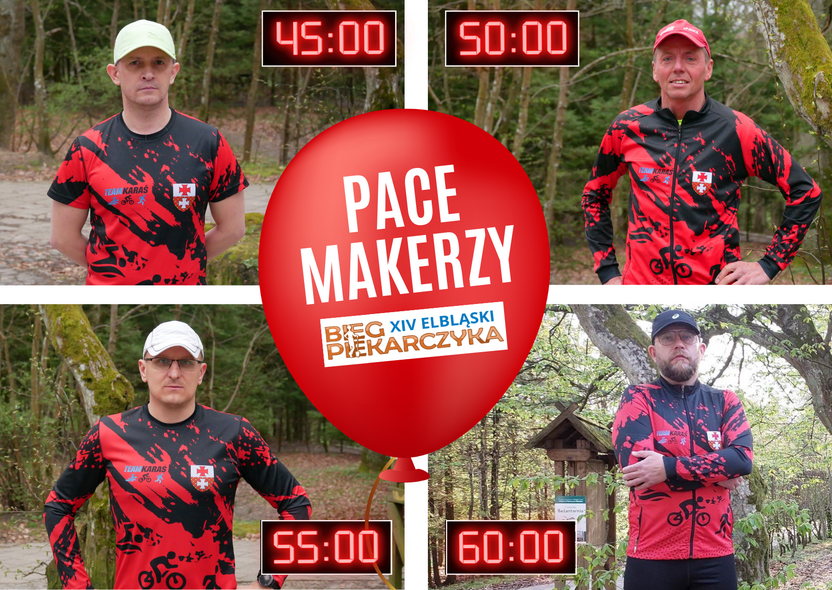 Elbląg, Poznaj trasę i pacemakerów