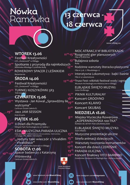 Elbląg, Nówka ramówka, czyli na jakie wydarzenia wybrać się w Elblągu? Elbląg, Nówka ramówka, czyli na jakie wydarzenia wybrać się w Elblągu?