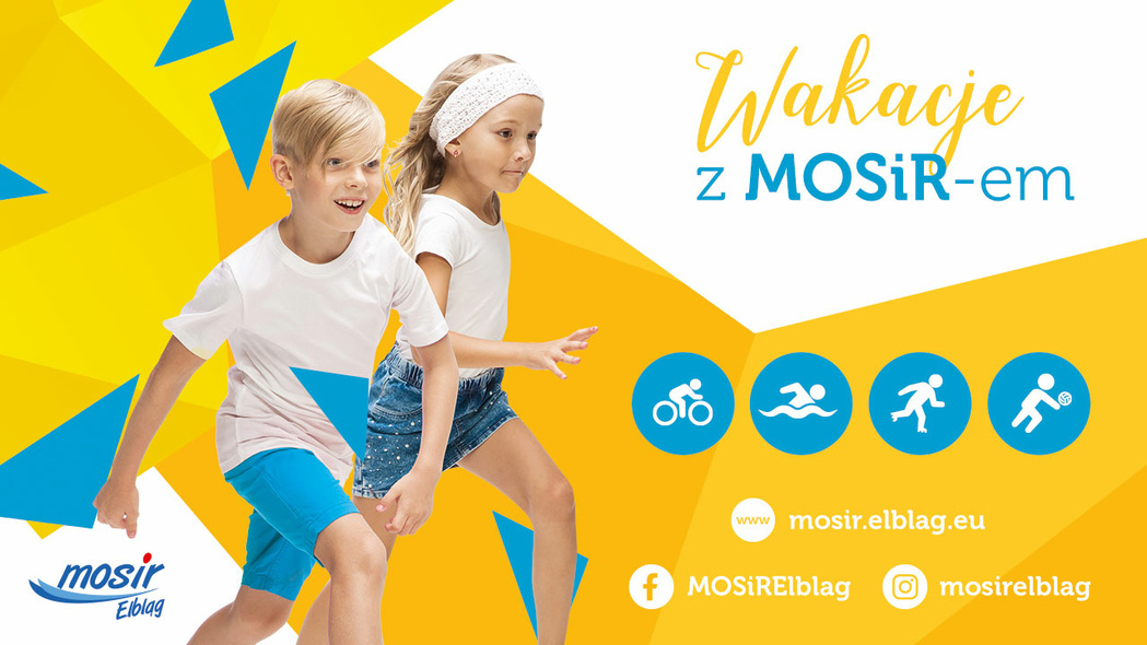 Elbląg, Sportowe wakacje z MOSiR-em