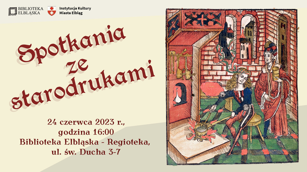 Elbląg, Spotkania ze starodrukami w trakcie Dni Elbląga