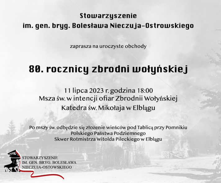 Elbląg, 80. rocznica zbrodni wołyńskiej. Obchody w Elblągu