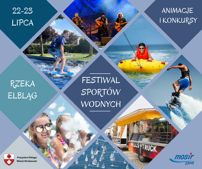 Elbląg, Sobota pod znakiem sportów wodnych Elbląg, Sobota pod znakiem sportów wodnych