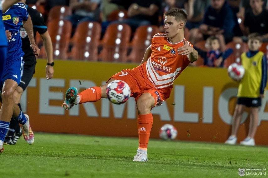 Elbląg, Jakub Branecki zadebiutował w Termalice Bruk Bet Nieciecza (Facebbok Termaliki Bruk Bet Nieciecza)