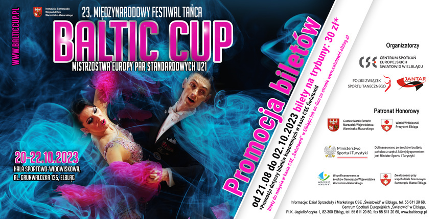 Elbląg, Bilety na Baltic Cup w promocyjnej cenie