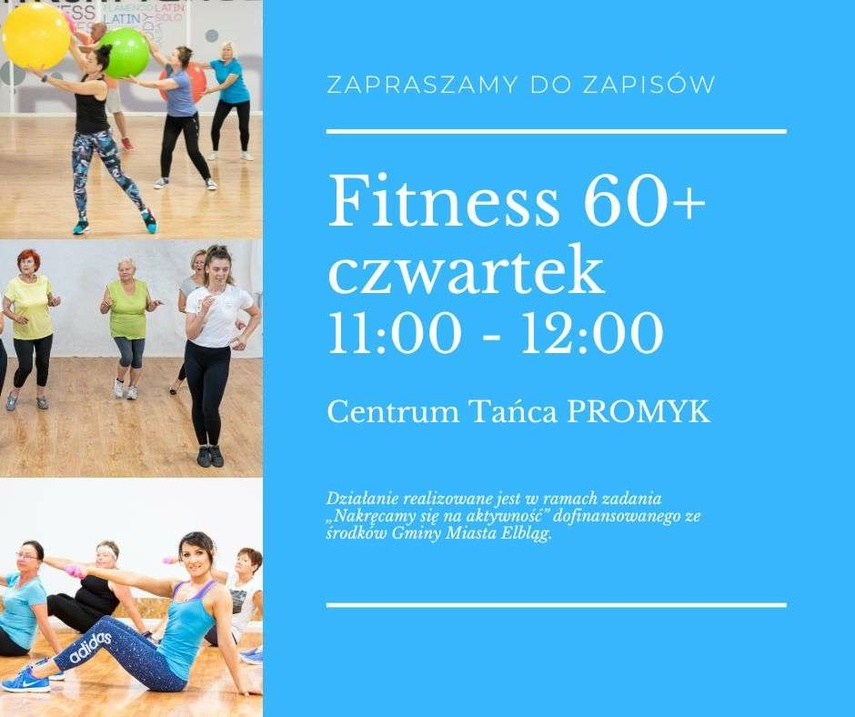 Elbląg, Fitness dla seniora