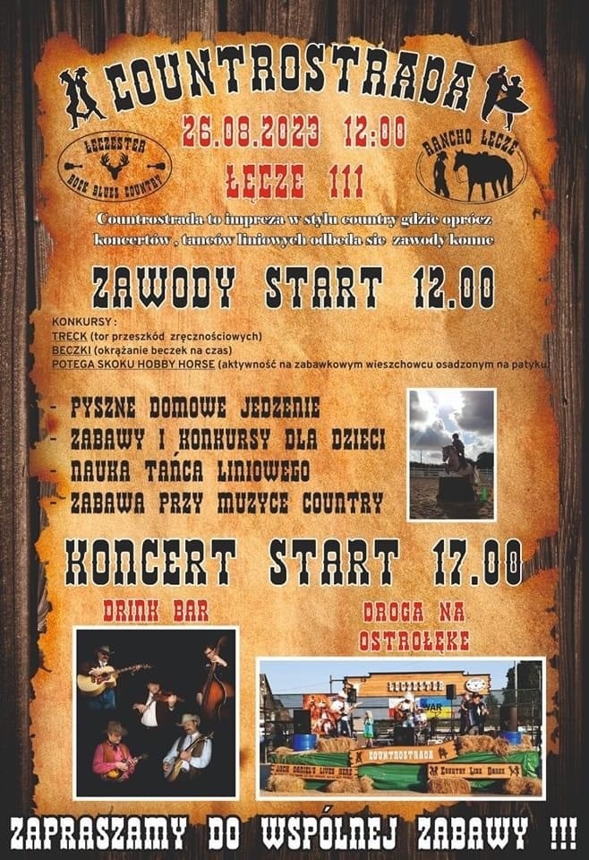 Elbląg, Countrostrada w Rancho Łęcze!