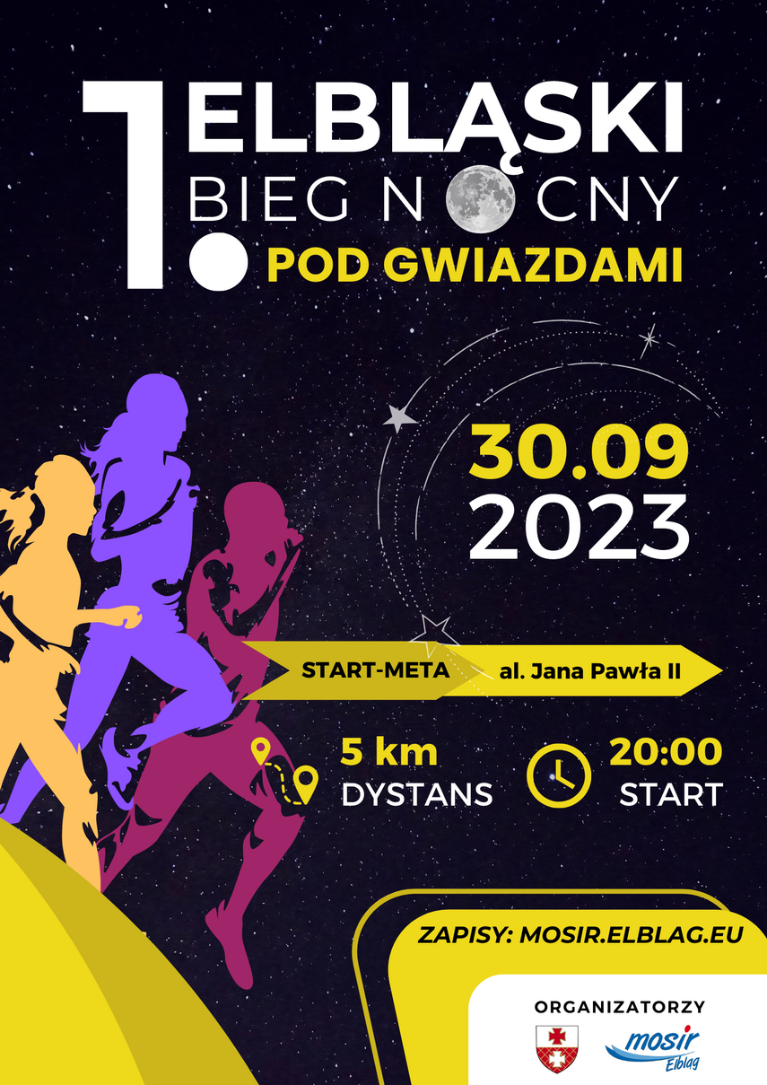 Elbląg, Pierwszy Elbląski Nocny Bieg Elbląg, Pierwszy Elbląski Nocny Bieg
