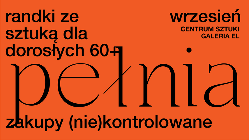 Elbląg, Randki ze sztuką dla dorosłych 60+