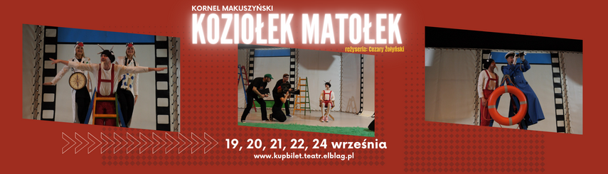 Elbląg, 100. wystawienie Koziołka Matołka w elbląskim teatrze