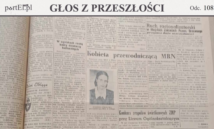 Elbląg, Głos Wybrzeża nr 155, 1950 r.