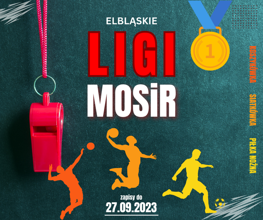 Elbląg, Startują ligi MOSiR Elbląg, Startują ligi MOSiR