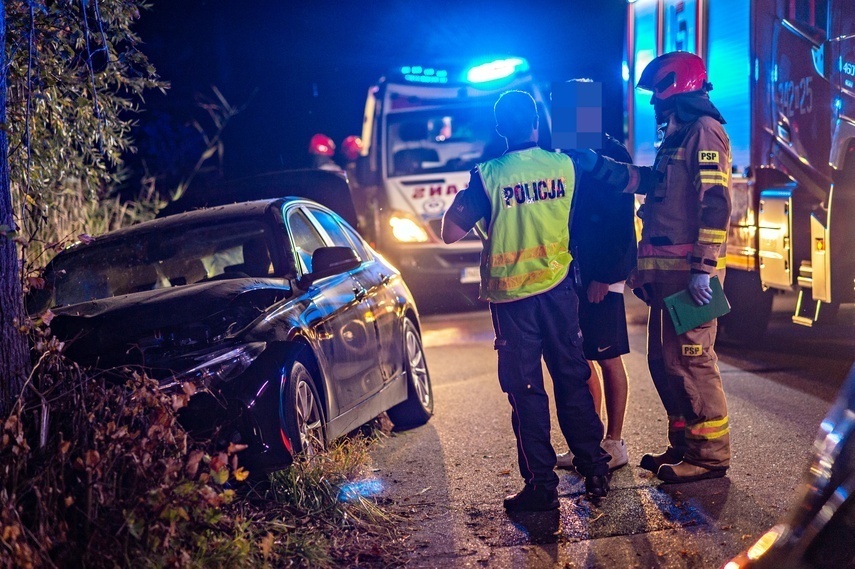 Elbląg, Uderzył w drzewo w Bielniku Pierwszym