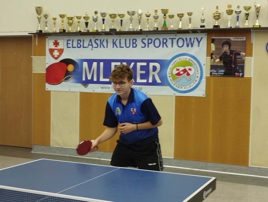 Elbląg, Aleksy Stefański, jeden z zawodników Mlexera Elbląg Elbląg, Aleksy Stefański, jeden z zawodników Mlexera Elbląg