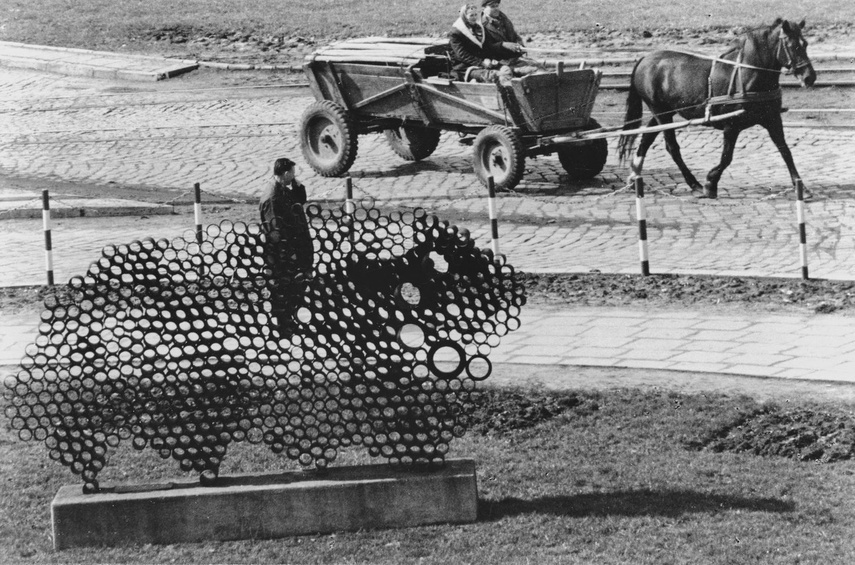 Elbląg, Plac Słowiański, rok 1965