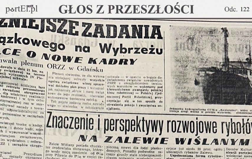 Elbląg, Głos Wybrzeża nr 174, 1950 r.