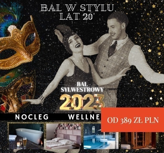 Sylwester w stylu lat 20.? Zaprasza Jarzębinowy Resort & Spa!