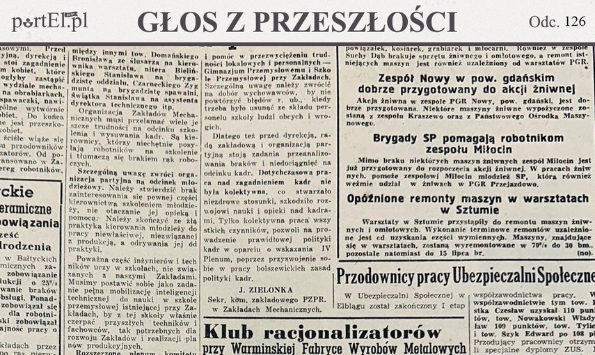 Elbląg, Głos Wybrzeża nr 177, 1950 r.