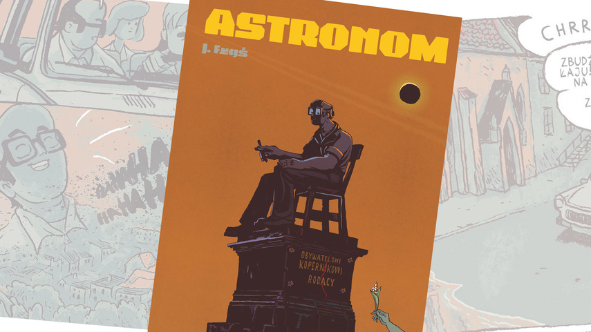 Elbląg, Spotkanie z Jackiem Frąsiem, autorem komiksu „Astronom”