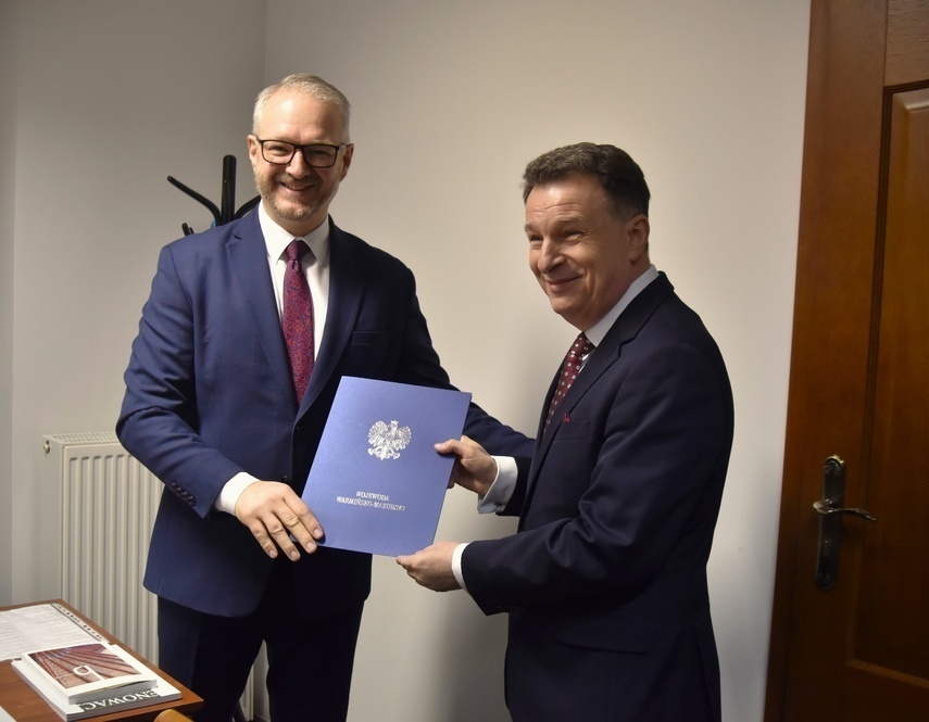 Elbląg, Radosław Król (po lewej) i Mirosław Jonakowski.