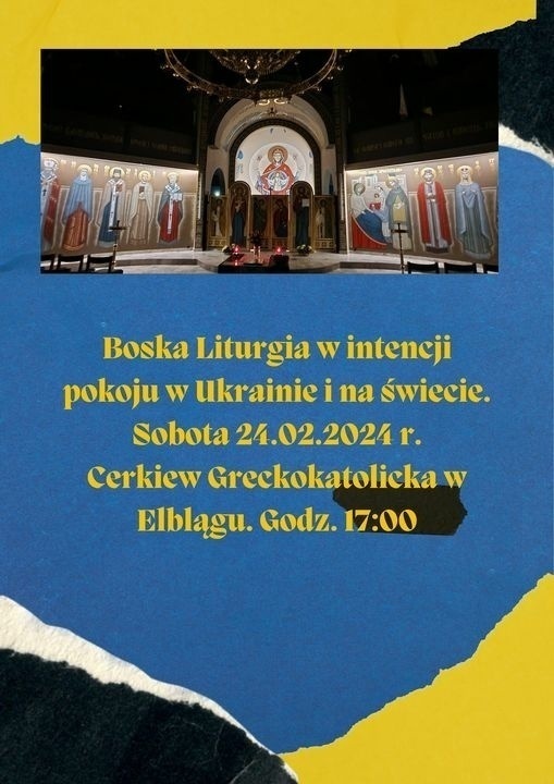 Elbląg, Pomodlą się o pokój na Ukrainie Elbląg, Pomodlą się o pokój na Ukrainie