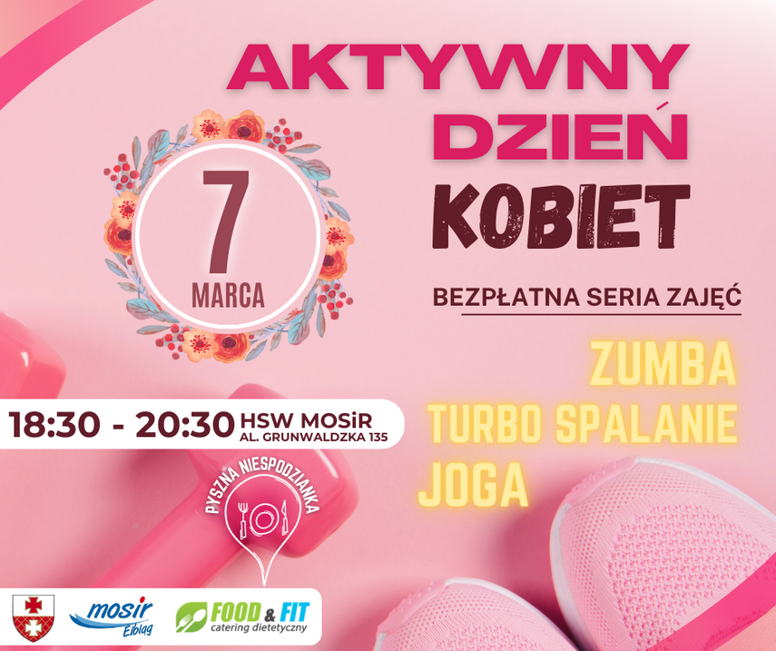 Elbląg, Spędź aktywnie Dzień Kobiet 