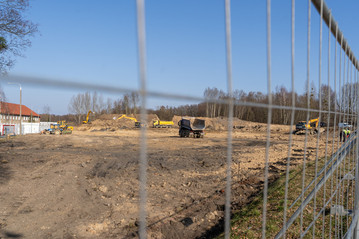 Elbląg, Wojsko buduje kontenerowe obozowisko